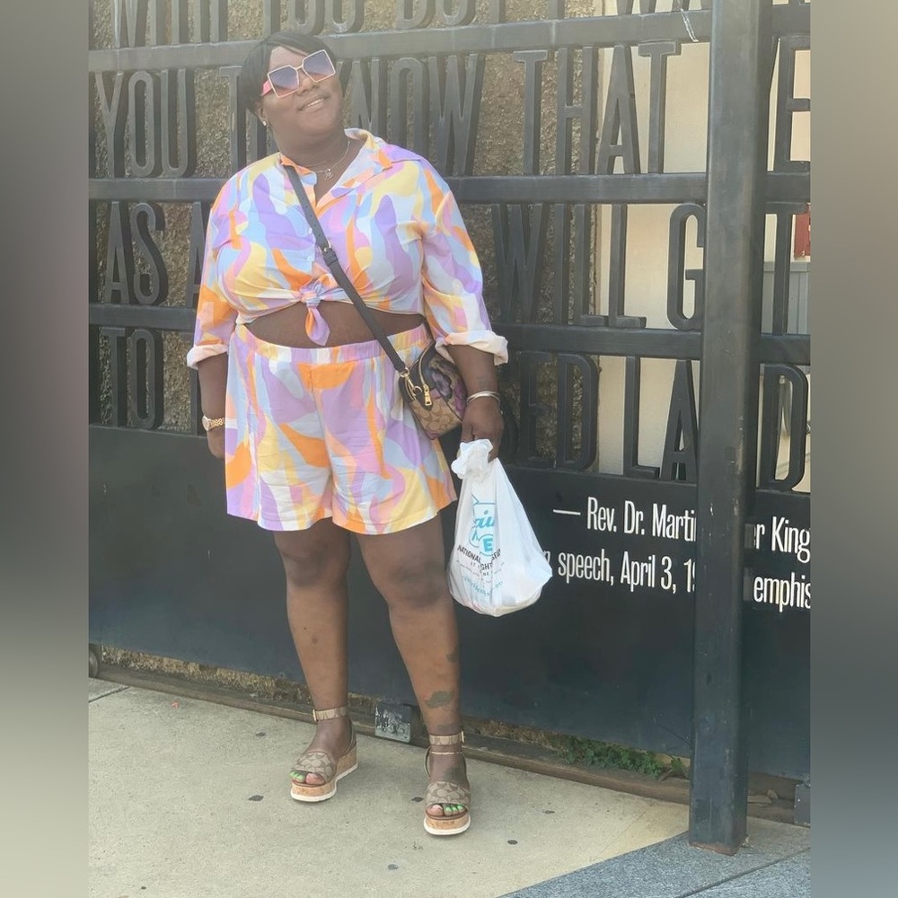 Two pieces outfit from SHEIN in the curves 2x multiple colors